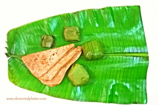 Chappathis with Chikki Poricha Naadan KozhiMutta